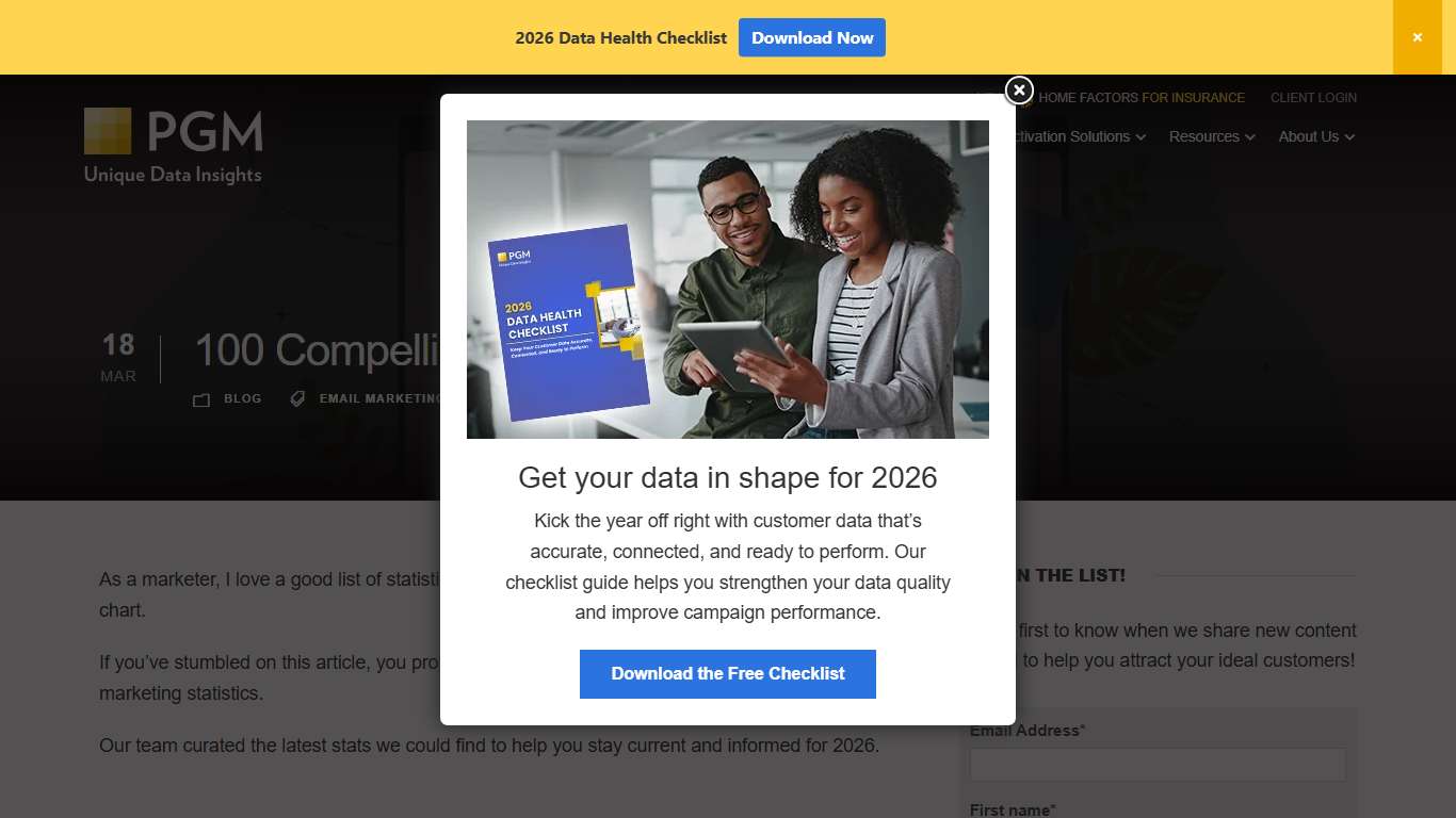 100 Compelling Email Statistics for 2026 | PGM Solutions